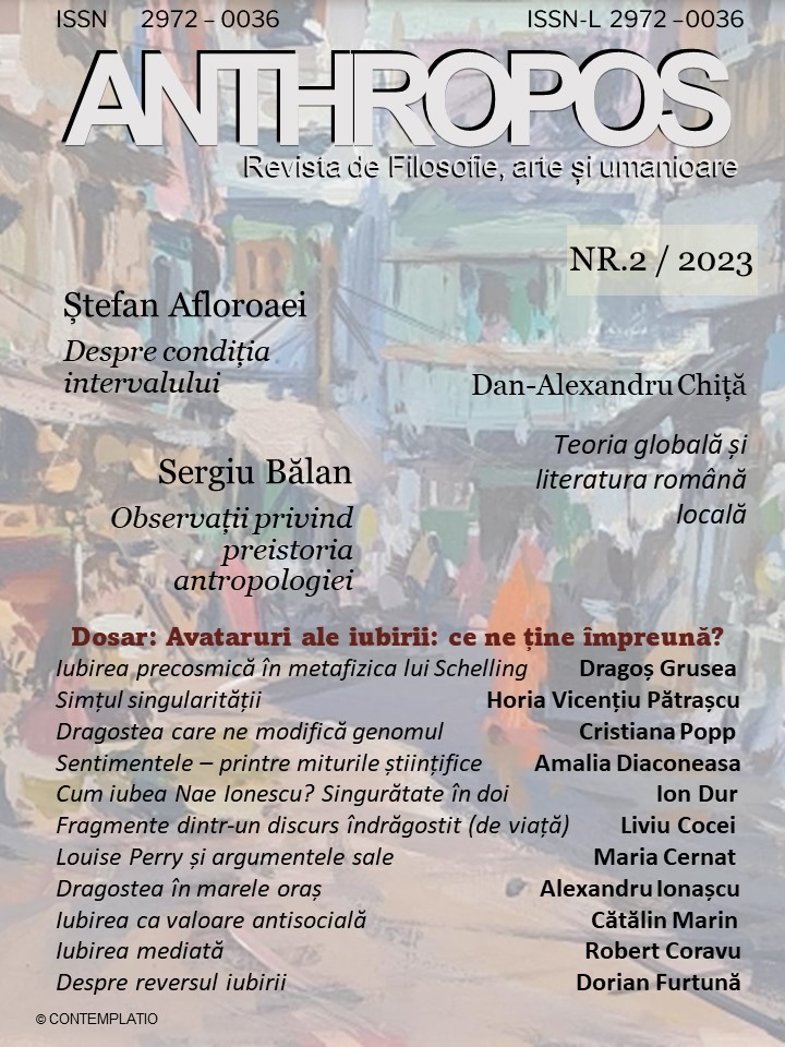 A apărut numărul 2 al revistei&nbsp;Anthropos