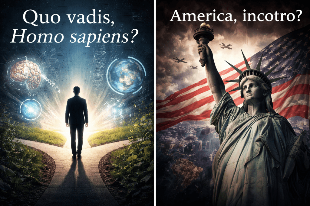 Apel la contribuții: Nr. 1 / 2026 Quo Vadis, Homo sapiens & supliment: America,&nbsp;încotro?